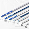 Aluminium Telescopic Pool Maintenance Kit: Corrugated Pole with Brush, Leaf Skimmer, and Filter Cleaner